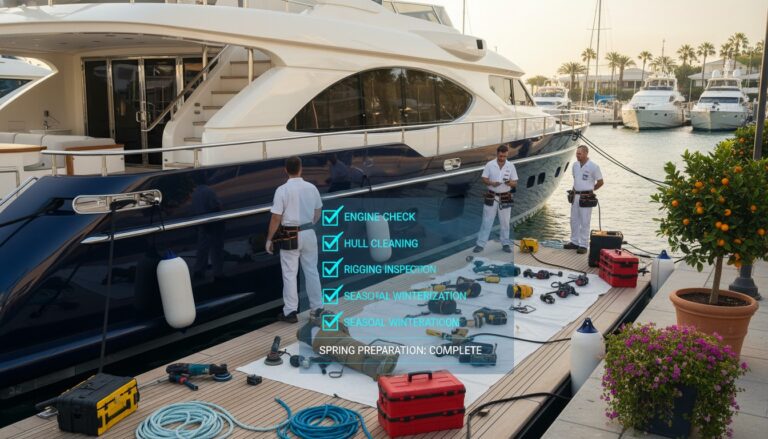 Complete Yacht Maintenance Checklist for Every Season